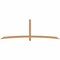 Ekena Millwork Bellingham Timber Gable Bracket, Western Red Cedar, 108"W x 36"H x 1 1/2"D x 3 1/2"F, 8/12 Pitch GBW108X36X0204BEL00SWR - alternate 1
